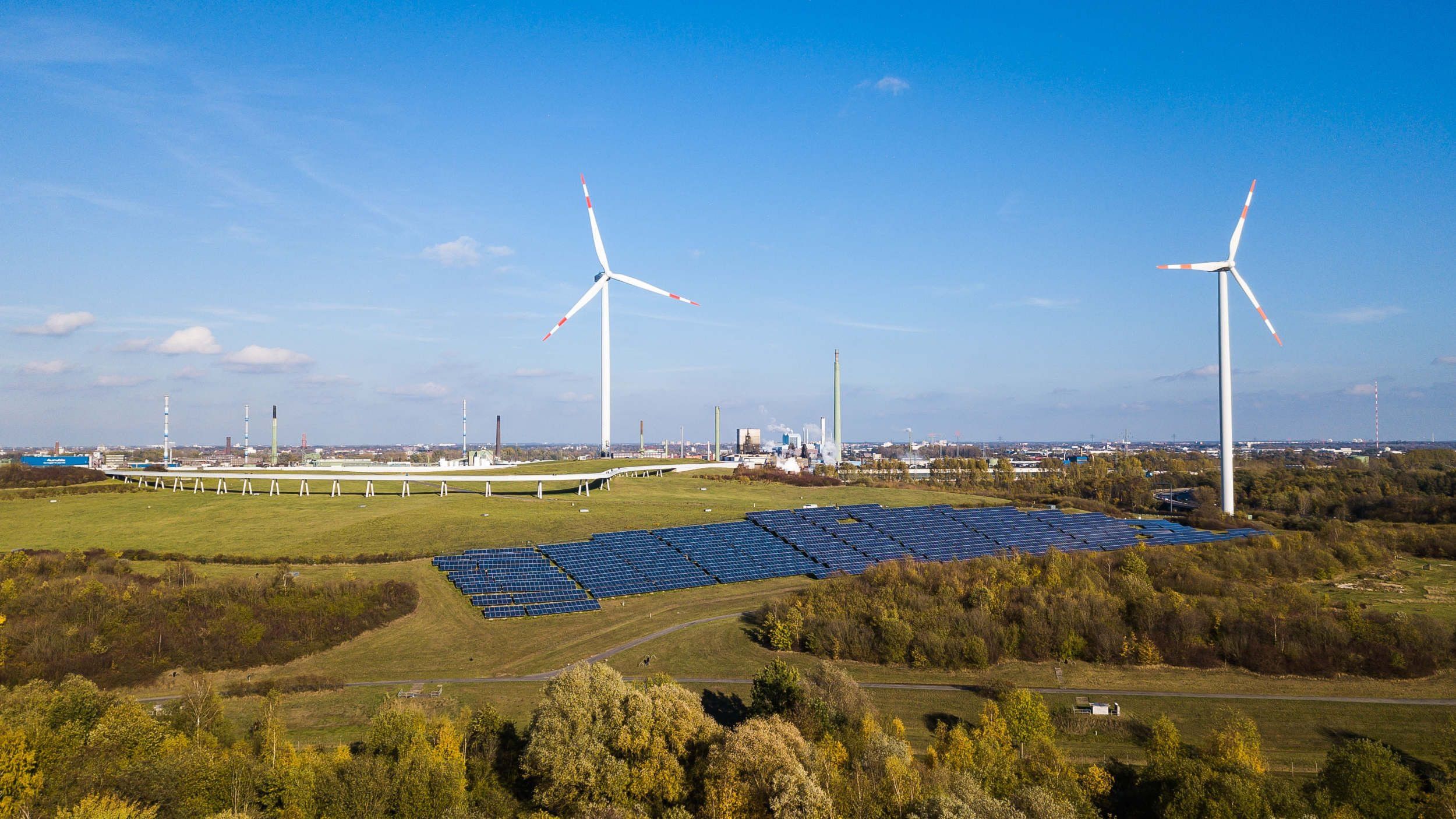 Windanlagen und PV-Flächenanlagen