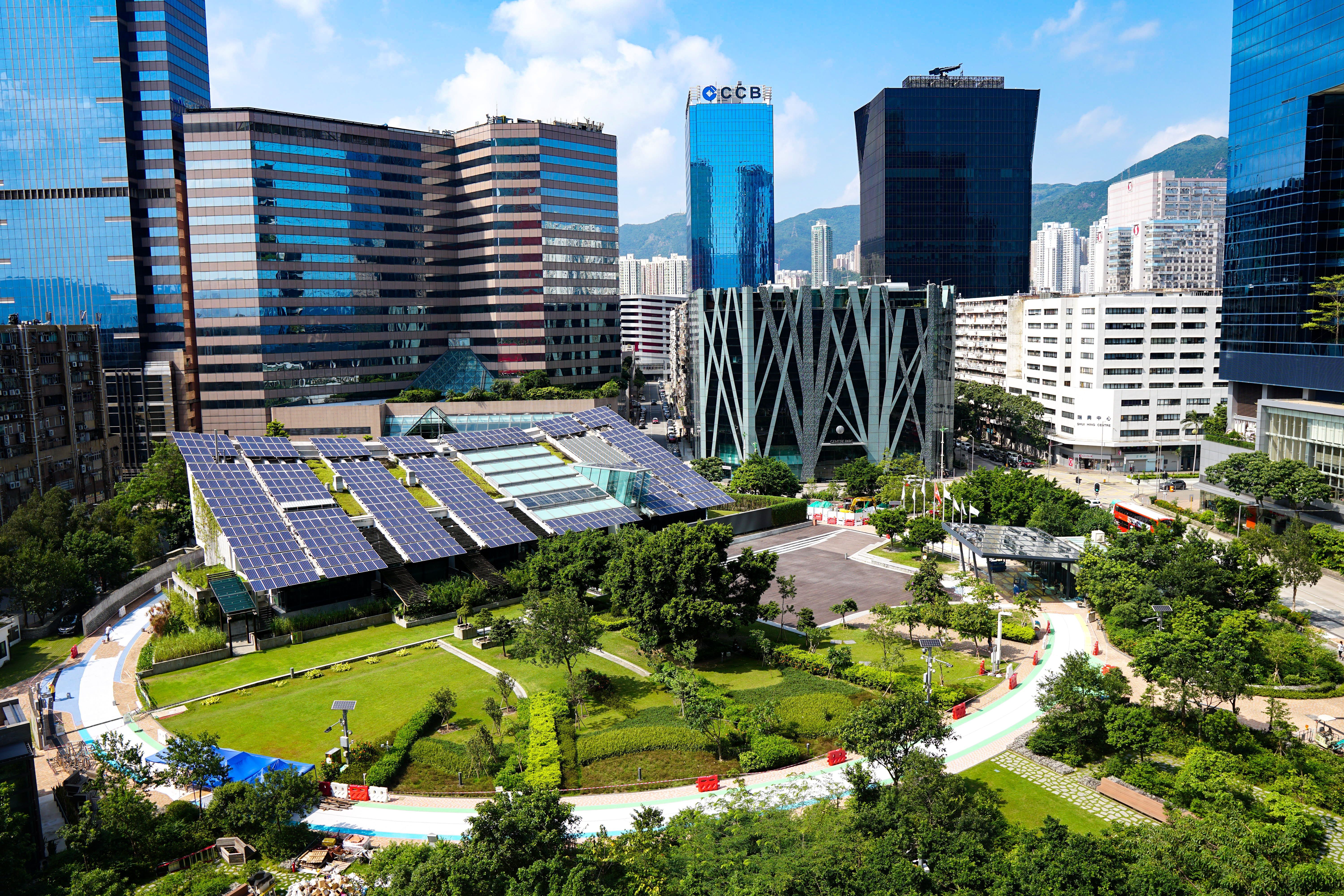 Nutzung von Sonnenkollektoren und Solarmodulen